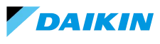 Daikin Logo With A Blue Stylized Letter &Quot;D&Quot; Design On The Left.